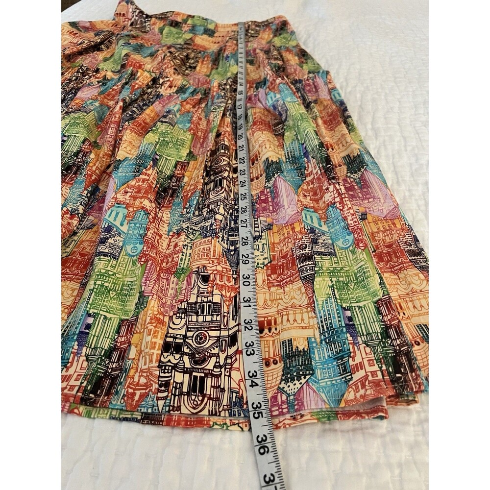 NWT Anthropologie Eva Franco Villa Tiered Midi Skirt Size 10 - Picture 9 of 9